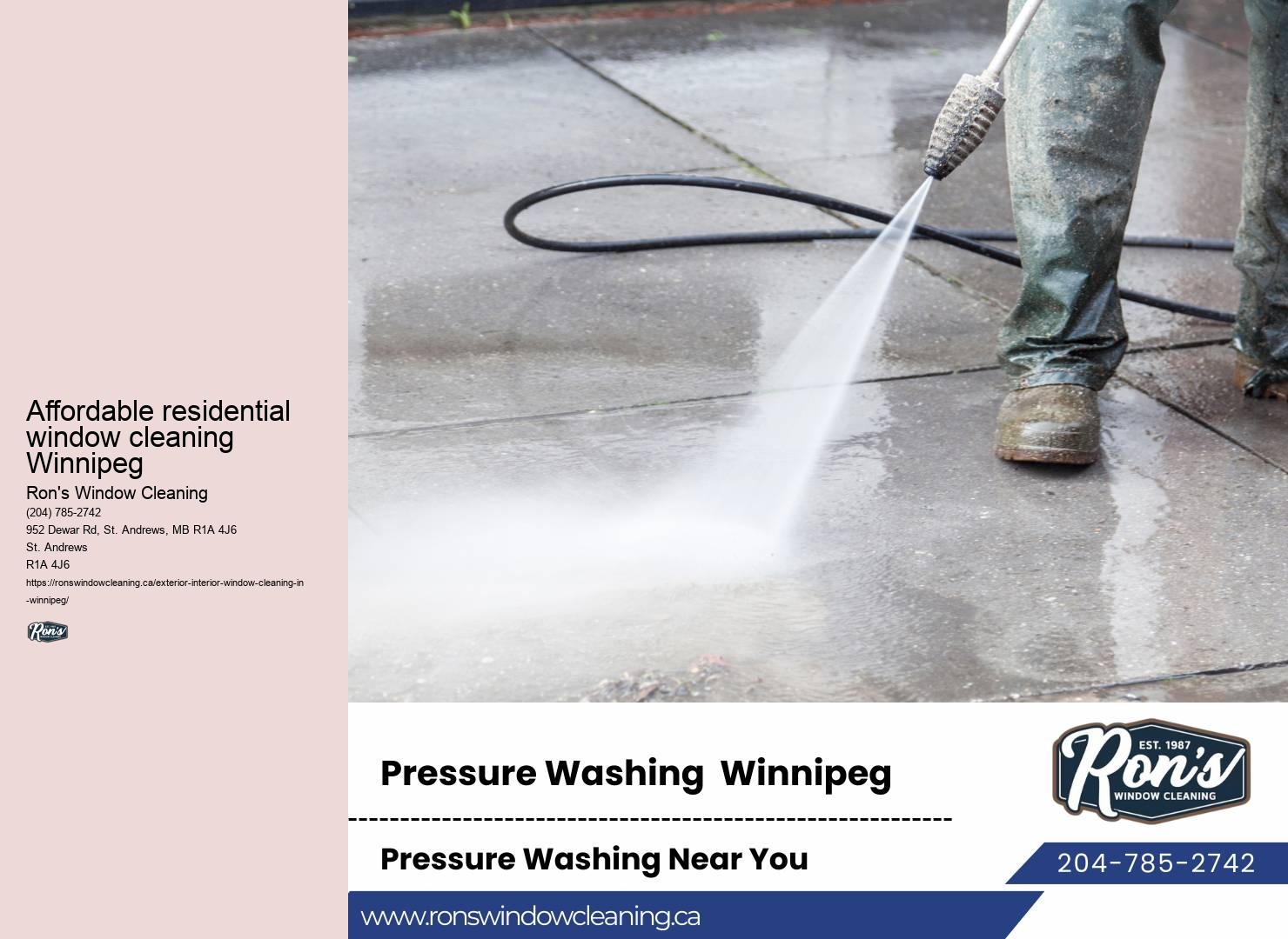 Window cleaning deals Winnipeg