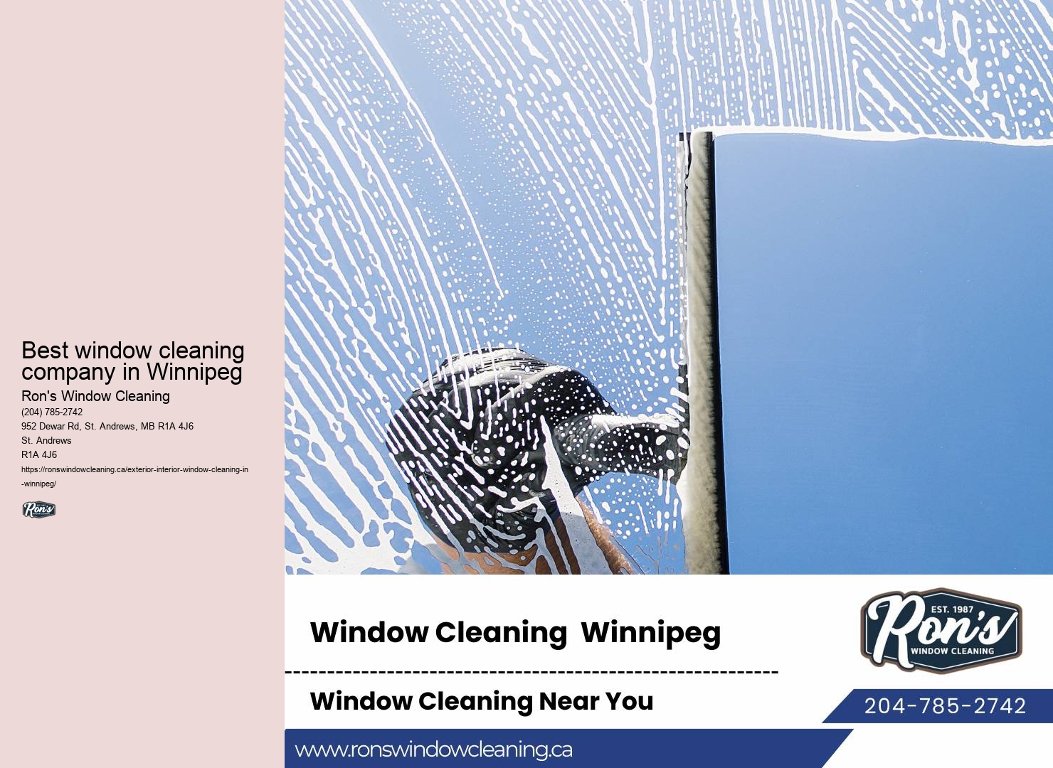 Effective squeegee window washing