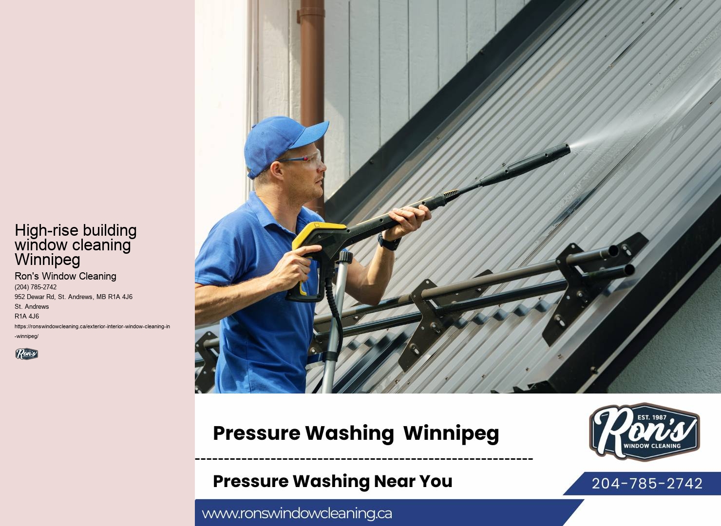 Affordable gutter cleaning Winnipeg