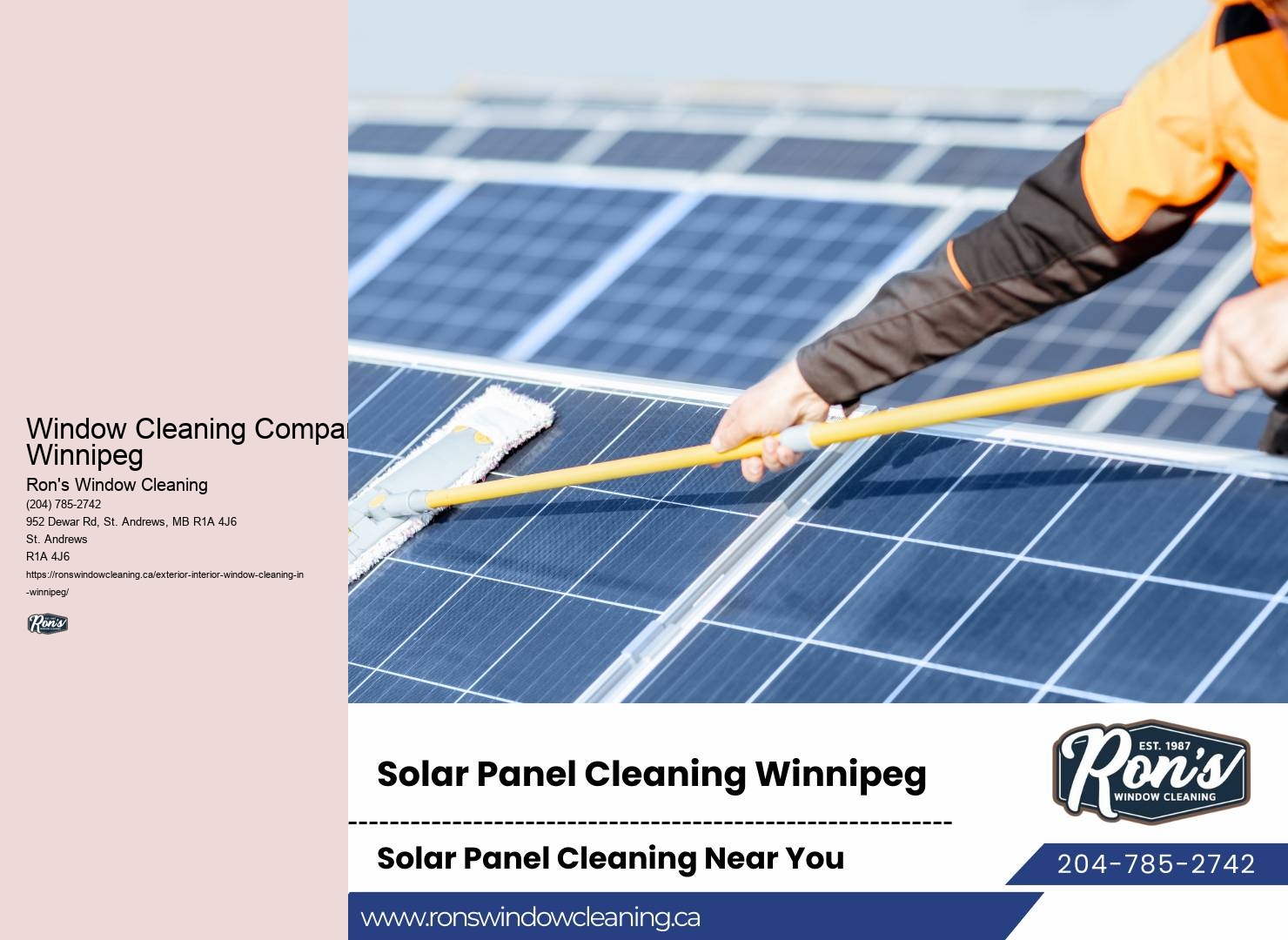Eco-conscious window cleaning specialists Winnipeg