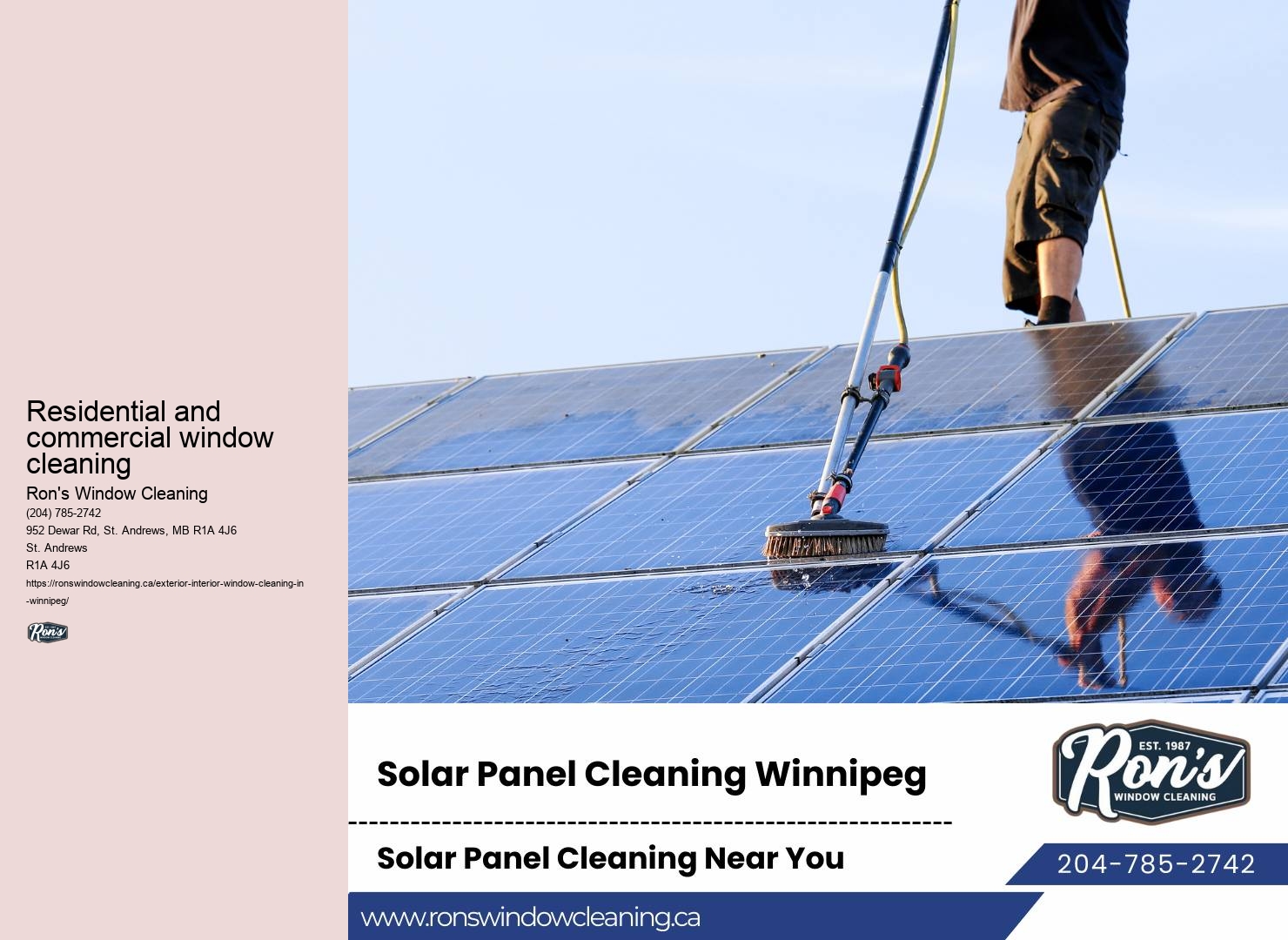 Commercial window washing tips