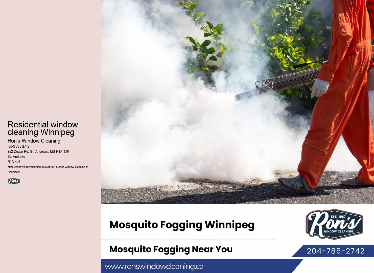 Quality window cleaning Winnipeg