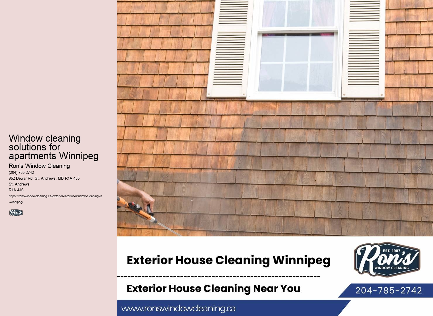 Eco-friendly window cleaning methods
