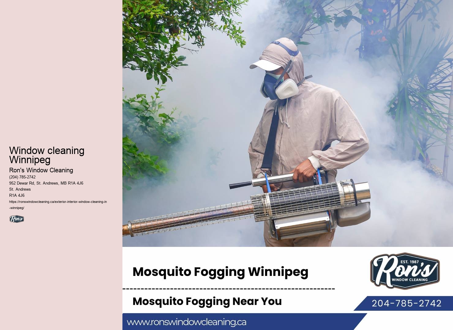 Eco-friendly window cleaning company values