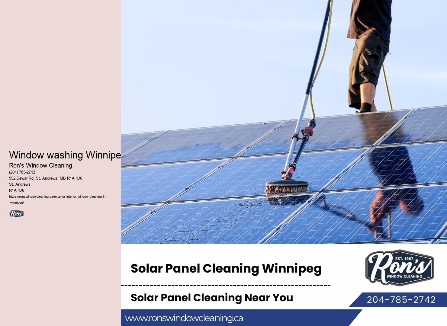 Professional window cleaning specialists