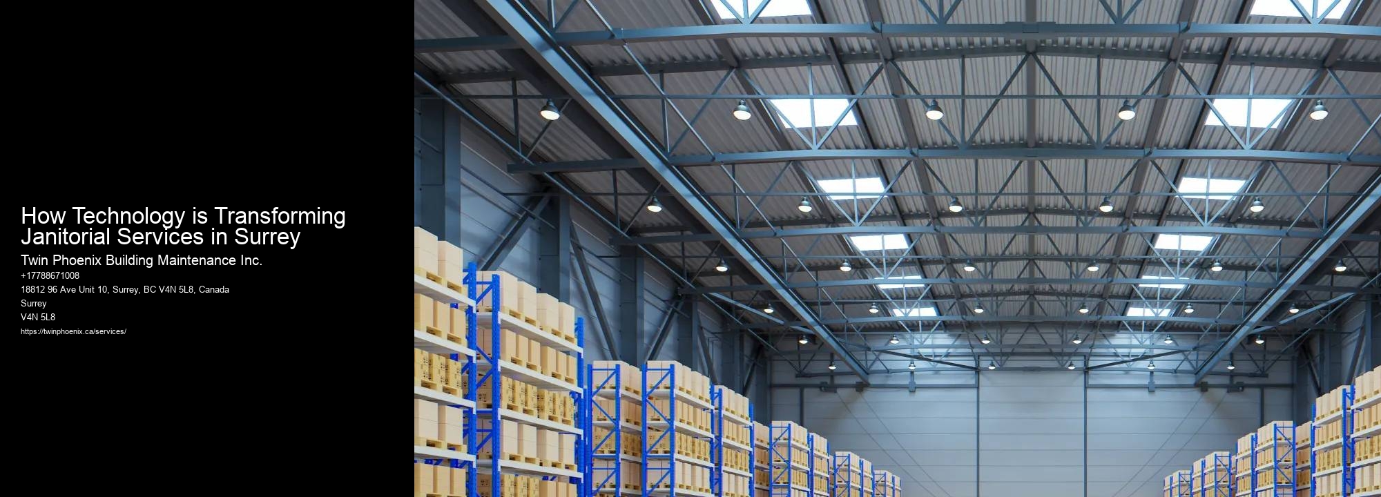 How Technology is Transforming Janitorial Services in Surrey