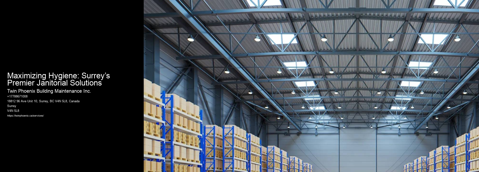 Maximizing Hygiene: Surrey’s Premier Janitorial Solutions